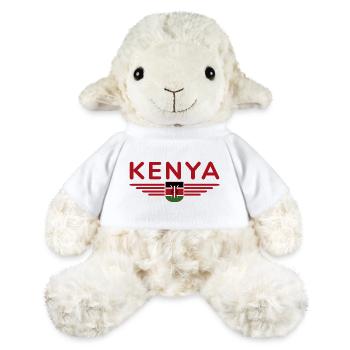 Nairobi Design für Kenia-Liebhaber - MiniFeet® Schaf Annika - Weiß - Vorne