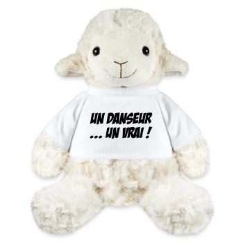 Un danseur… un vrai - Mouton en peluche Annika MiniFeet® - blanc - Devant