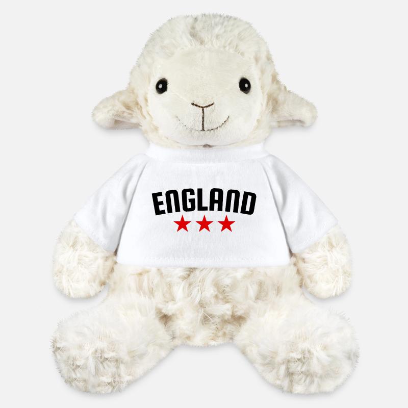England 3 Sterne Design - MiniFeet® Schaf Annika - Weiß