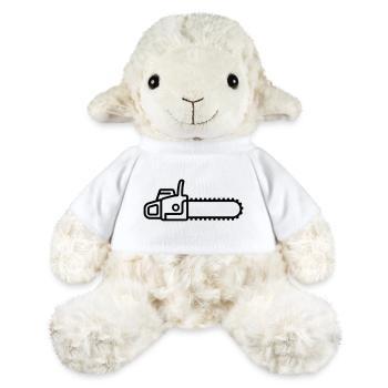 chainsaw - MiniFeet® Sheep Annika - white - Front