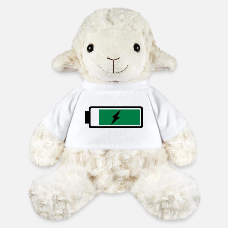 Battery recharging - MiniFeet® Sheep Annika - white