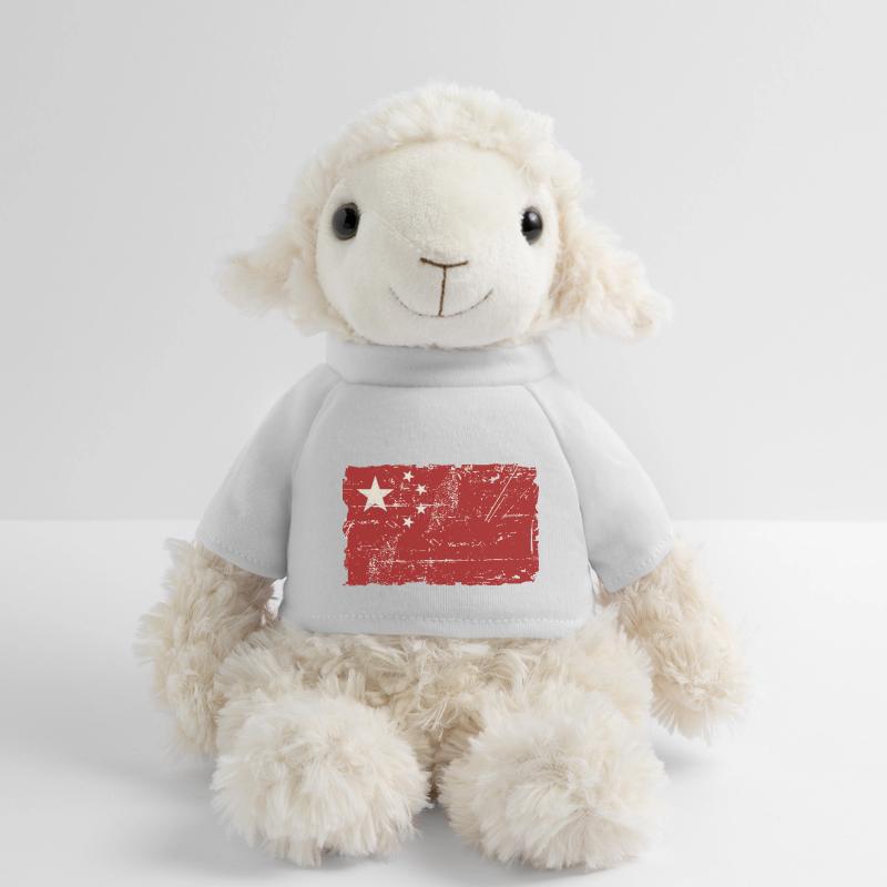 China Vintage Flag MiniFeet® Sheep Annika