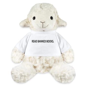 Black Read Banned Books - MiniFeet® Sheep Annika - white - Front