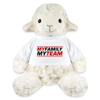 Mon équipe familiale dit - Mouton en peluche Annika MiniFeet® - blanc - Devant