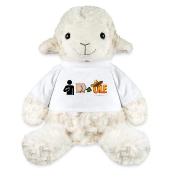 T-shirt Rebus pour les plus décontractés - Mouton en peluche Annika MiniFeet® - blanc - Devant