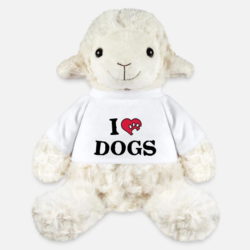hundeherz_a_2c - MiniFeet® Sheep Annika - white