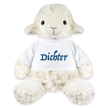 Dichter Gedicht Schriftsteller - MiniFeet® Schaf Annika - Weiß - Vorne
