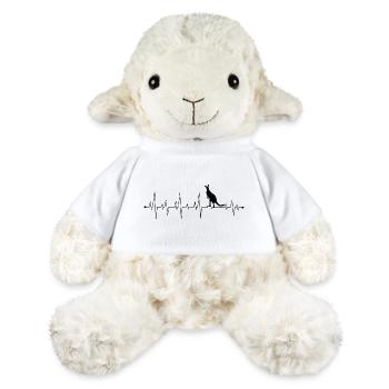 Herzschlag-Känguru - MiniFeet® Schaf Annika - Weiß - Vorne
