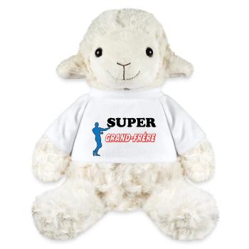 SUPER Grand Frère - Mouton en peluche Annika MiniFeet® - blanc - Devant