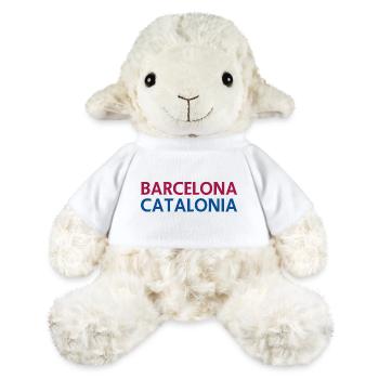 Barcelona – Katalonien Lyrisches Design - MiniFeet® Schaf Annika - Weiß - Vorne