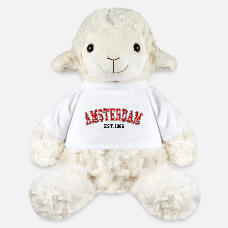 Amsterdam gegründet 1986 - MiniFeet® Schaf Annika - Weiß