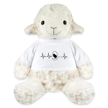 Fans de poulets - - Coq - Poussins - Mouton en peluche Annika MiniFeet® - blanc - Devant