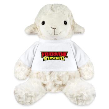 Feuerwehr Atemschutz Logo - MiniFeet® Schaf Annika - Weiß - Vorne