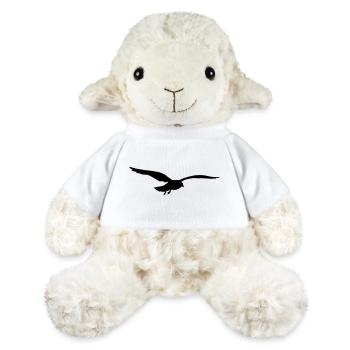 fliegende möwe vogel strand - MiniFeet® Schaf Annika - Weiß - Vorne