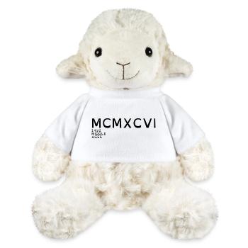 1996_LINE_black - MiniFeet® Sheep Annika - white - Front