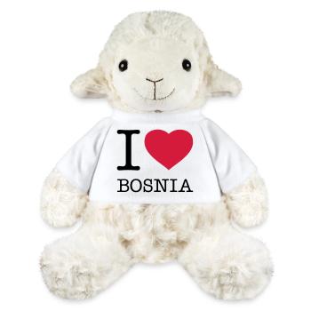 I LOVE BOSNIA - MiniFeet® Sheep Annika - white - Front