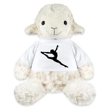 Jumping girl - MiniFeet® Schaf Annika - Weiß - Vorne