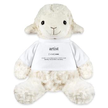 Artist (Künstler) Definition Dictionary - MiniFeet® Schaf Annika - Weiß - Vorne