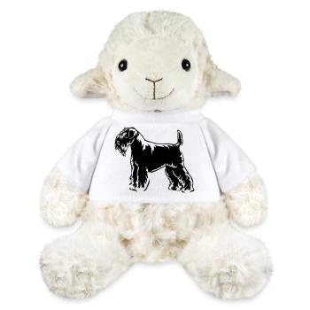 Schnauzer - MiniFeet® Sheep Annika - white - Front