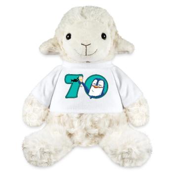 70 Years Anniversary Penguin - MiniFeet® Sheep Annika - white - Front
