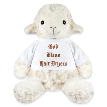 GodBlessSèche-cheveux - Mouton en peluche Annika MiniFeet® - blanc - Devant