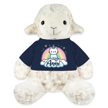 Anni Name Vorname Einhornkatze - MiniFeet® Schaf Annika - French Navy - Vorne