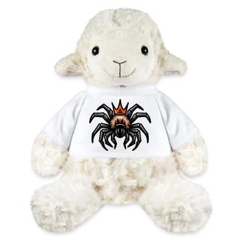 Tarentule Cartoon Couronne - Mouton en peluche Annika MiniFeet® - blanc - Devant
