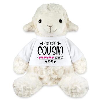 Großer Cousin 2026 - MiniFeet® Schaf Annika - Weiß - Vorne