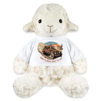 Aventure rétro Hot Rod - Mouton en peluche Annika MiniFeet® - blanc - Devant