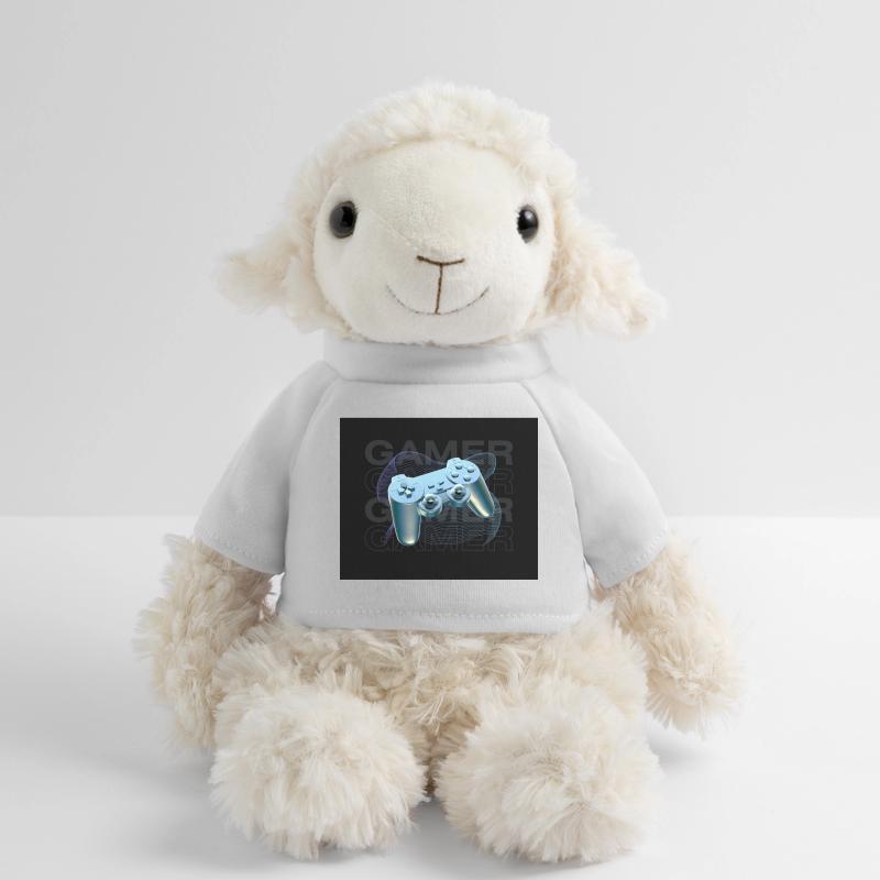 Neonblauer Controller 3D MiniFeet® Schaf Annika