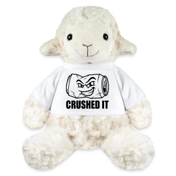 Crushed It - Graffiti Dose - MiniFeet® Schaf Annika - Weiß - Vorne