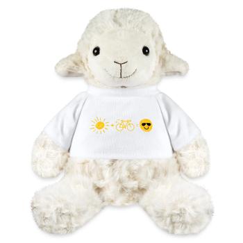 Soleil et vélo - Mouton en peluche Annika MiniFeet® - blanc - Devant