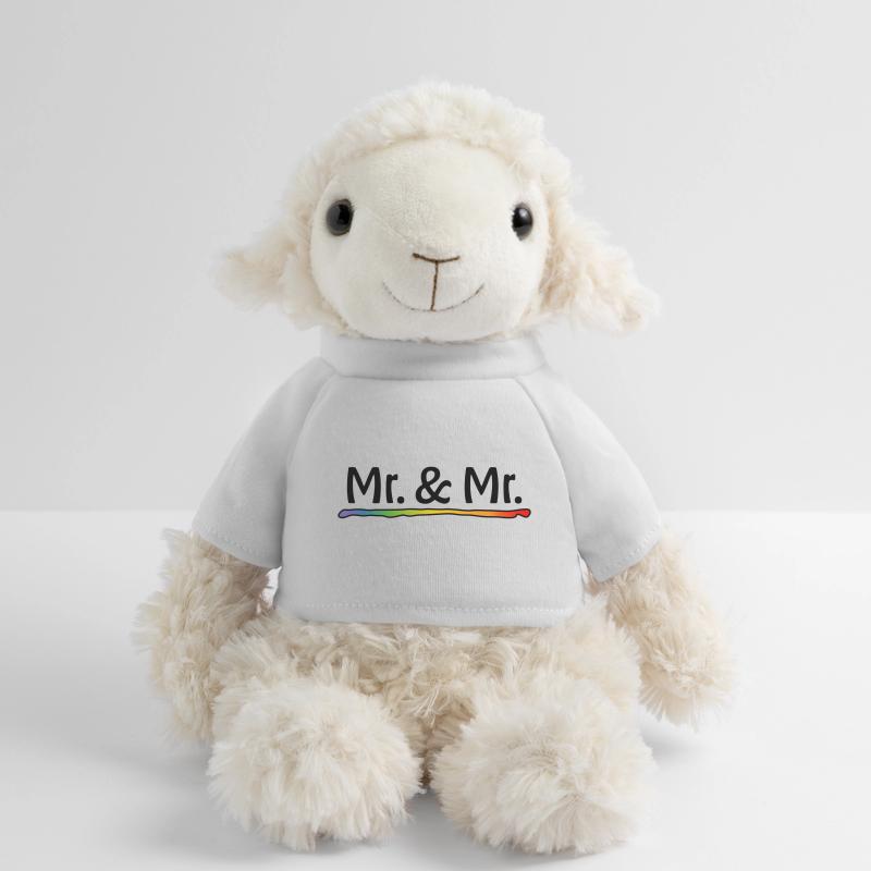 Regenbogen Mr and Mr schwarz MiniFeet® Schaf Annika