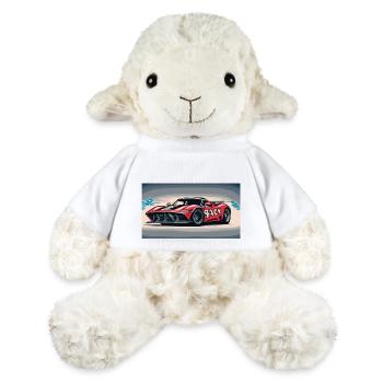 Racecar enveloped in the Mist - MiniFeet® Sheep Annika - white - Front