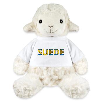 Flag of Sweden - MiniFeet® Sheep Annika - white - Front