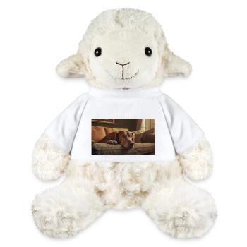 Niedliche Tiere chillen – Hund - MiniFeet® Schaf Annika - Weiß - Vorne