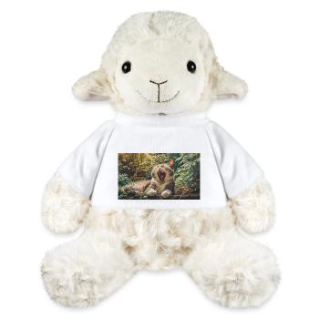 Niedliche Tiere chillen – Katze - MiniFeet® Schaf Annika - Weiß - Vorne