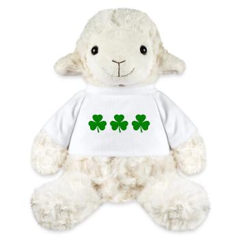 Trèfle d’Irlande Trèfles - Mouton en peluche Annika MiniFeet® - blanc - Devant
