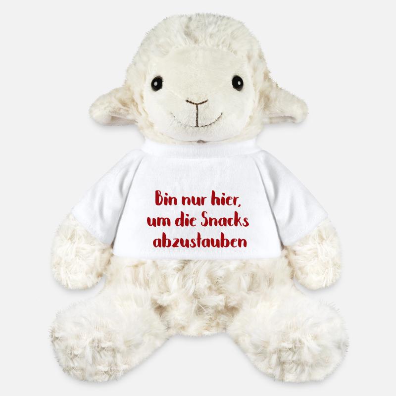 Dust off snacks - MiniFeet® Sheep Annika - white