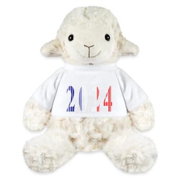2024 Blue White Red - MiniFeet® Sheep Annika - white - Front