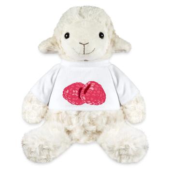 Framboises - Mouton en peluche Annika MiniFeet® - blanc - Devant