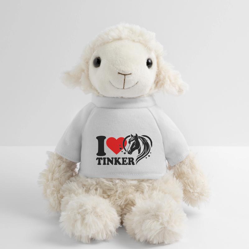 J’adore le cheval Tinker Mouton en peluche Annika MiniFeet®
