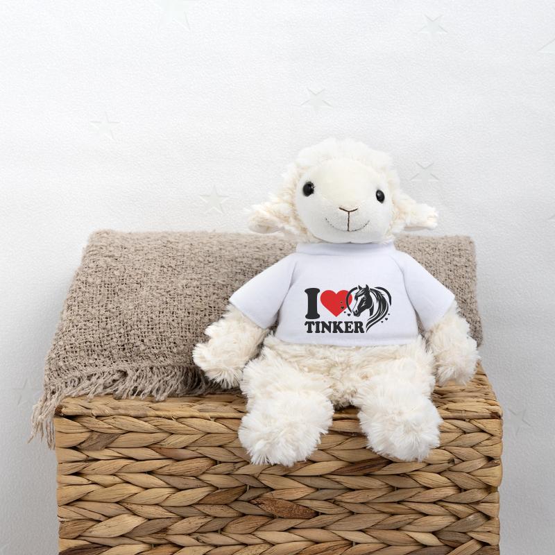 J’adore le cheval Tinker Mouton en peluche Annika MiniFeet®