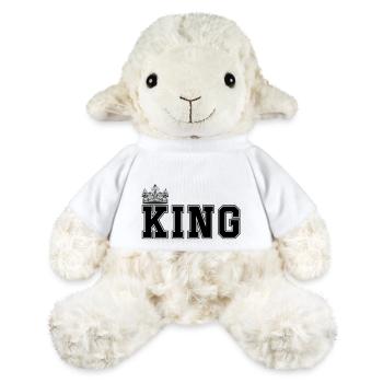 Roi - Mouton en peluche Annika MiniFeet® - blanc - Devant
