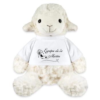 Équipe de la mariée - Mouton en peluche Annika MiniFeet® - blanc - Devant