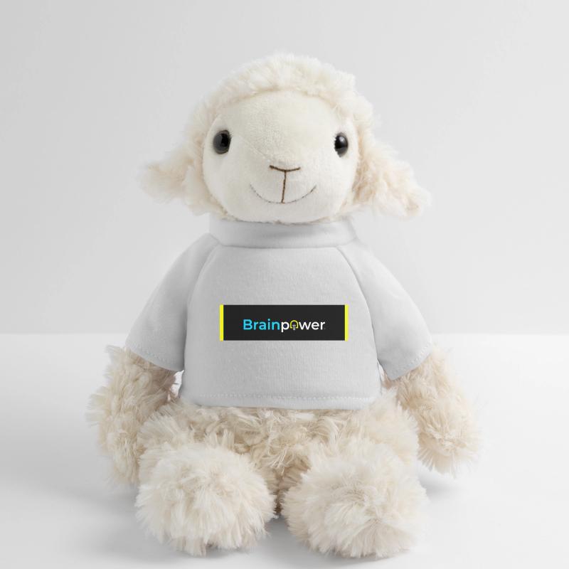 Brainpower Light Bulb Typography MiniFeet® Sheep Annika