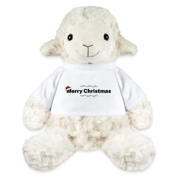 Merry Christmas – Festive Design - MiniFeet® Sheep Annika - white - Front