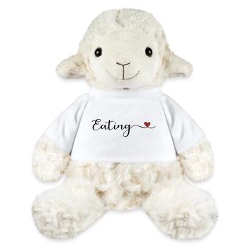 eating - MiniFeet® Sheep Annika - white - Front