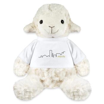 my city skyline | Vectorgraphic - MiniFeet® Sheep Annika - white - Front