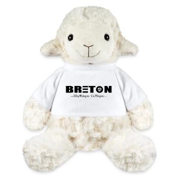 BRETON Mystique et Celtique - Mouton en peluche Annika MiniFeet® - blanc - Devant
